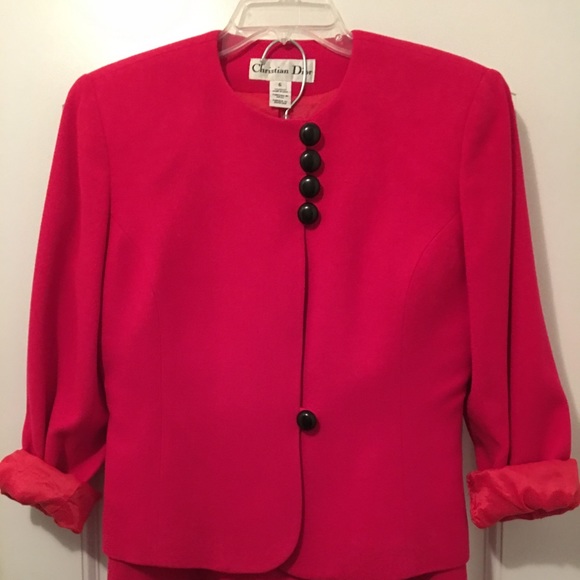 COPY - Christian Dior vintage wool skirt suit - Picture 5 of 8